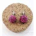 Wholesale Colorful Shamballa Balls Stud Earring For Women